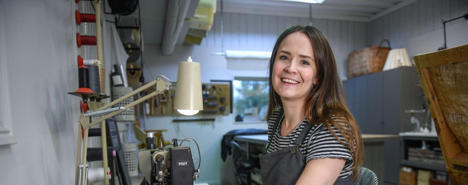 Ann-Catrin Lundmark har fått stöd av Go Business för att utveckla sitt företag Möbelstudion