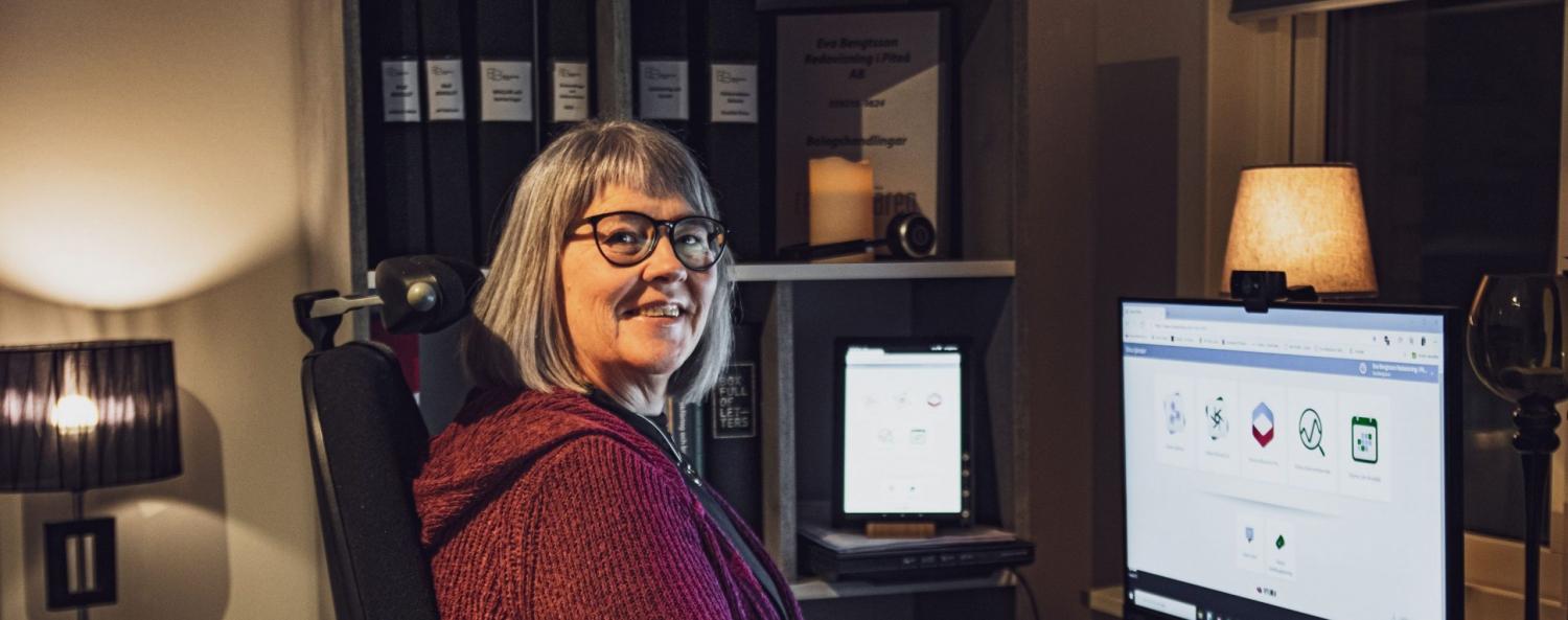 Eva Bengtsson driver EB redovisning och har deltagit i Go Business inkubatorprogram