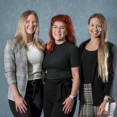 Jessika, Erika och Ebba driver Hälsoföretagarna i Norr
