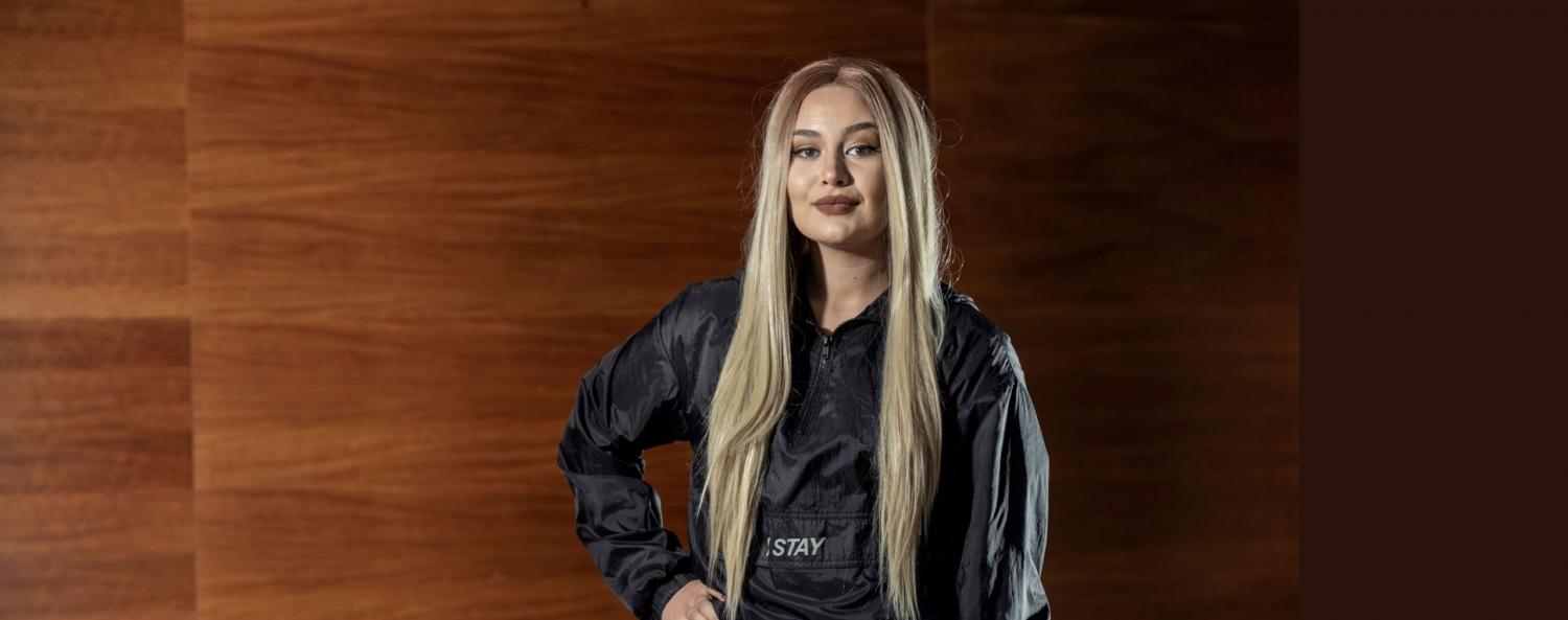 Romina Rahsepar är hip-hopartisten Malake