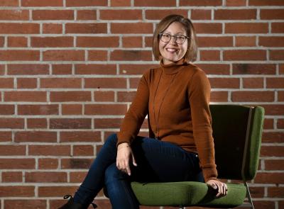 Pia Burman driver företaget Zoloz Yoga