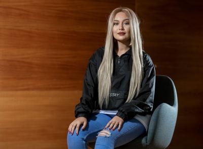 Romina Rahsepar är hip-hopartisten Malake