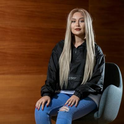 Romina Rahsepar är hip-hopartisten Malake