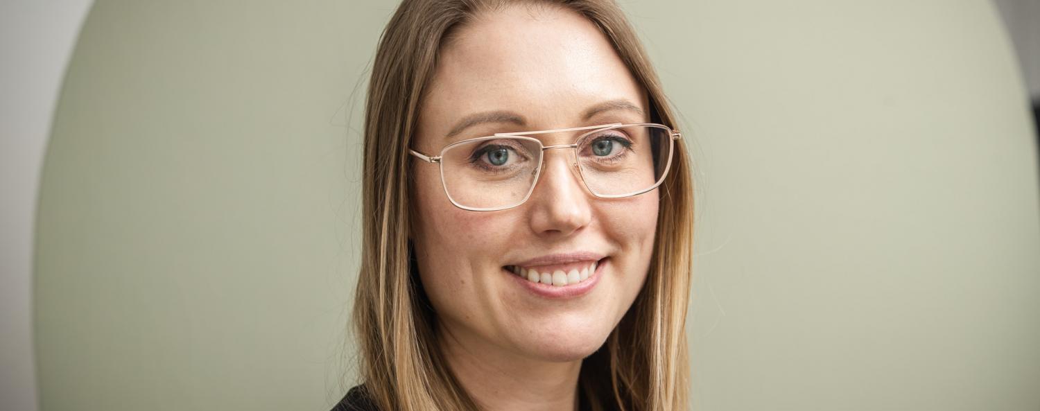 s0p2670.jpg Amanda Karlsson, affärscoah på Go Business brinner för att hjälpa kreativa entreprenörer i norra Sverige