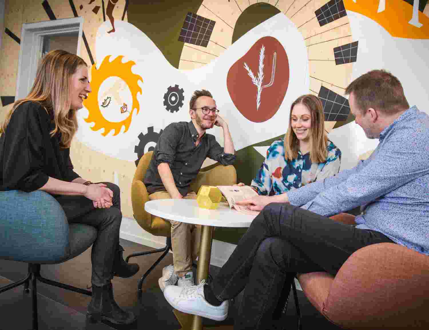Teamet på Go Business